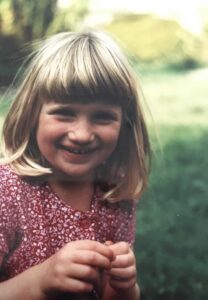Alice as a young girl