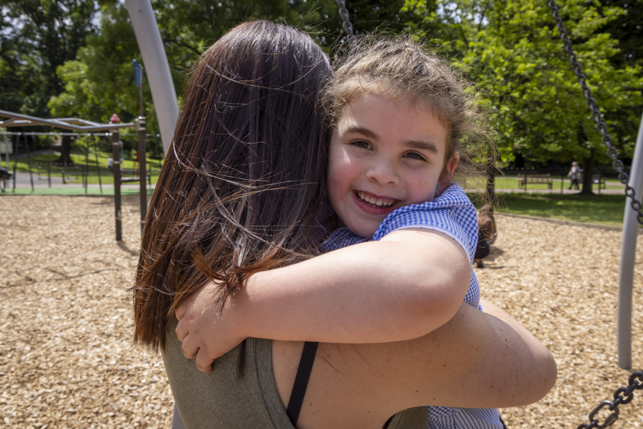 Parents receiving support from a Home-Start volunteer